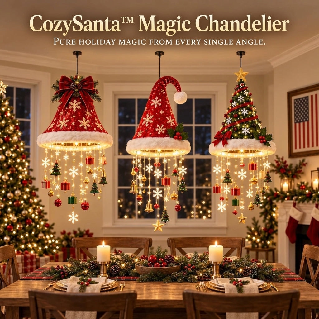 The CozySanta™ Magic Chandelier